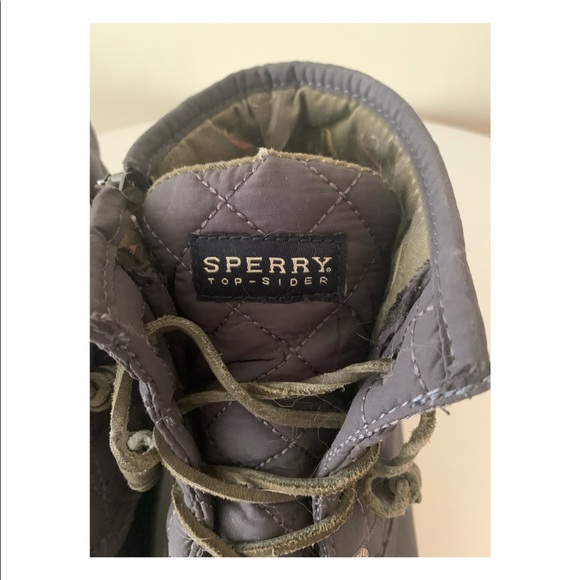 Sperry Top-Sider Waterproof Rubber Rain Boots in Navy (Size W 7M) - Picture 3 of 6